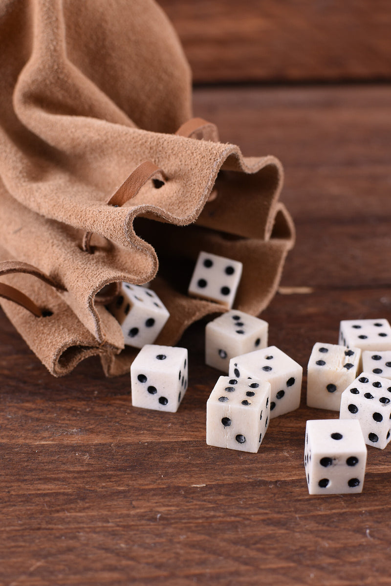 Historische dobbelstenen (set van 3)