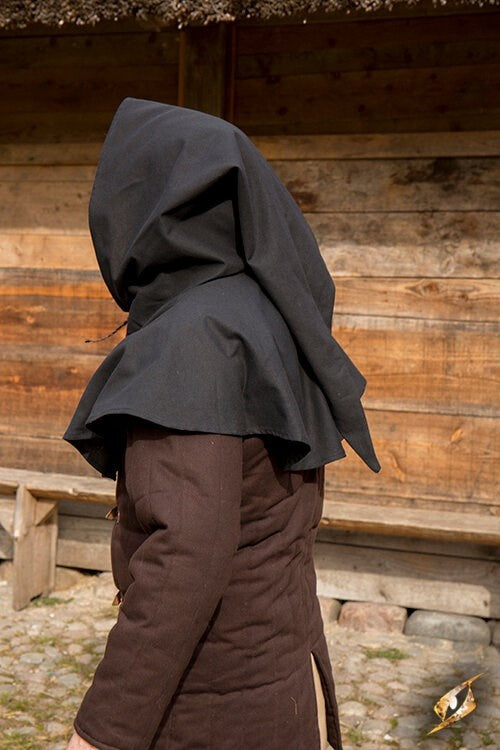 Middeleeuwse kaproen Walt, zwart