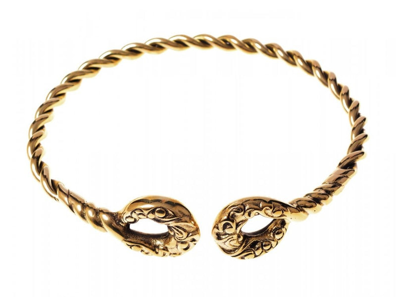 Keltische Torque Ipswitch, messing 