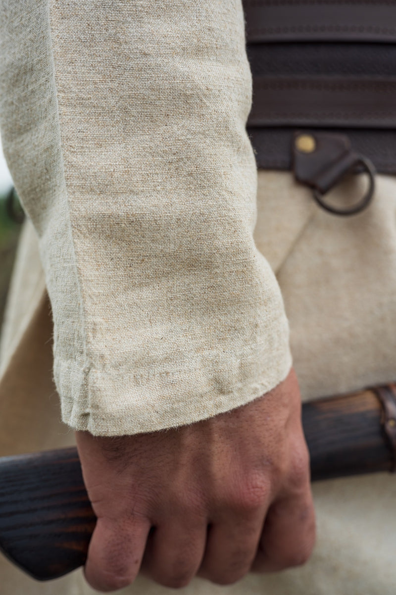 Viking tuniek Ragnar linnen, naturel