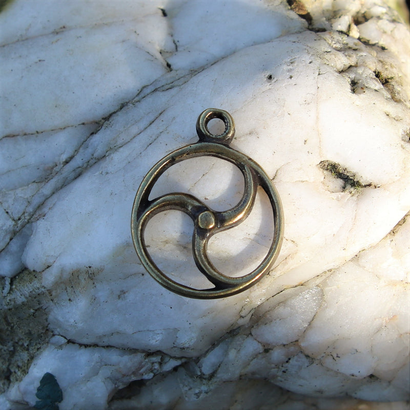 Keltisch zonneamulet, brons
