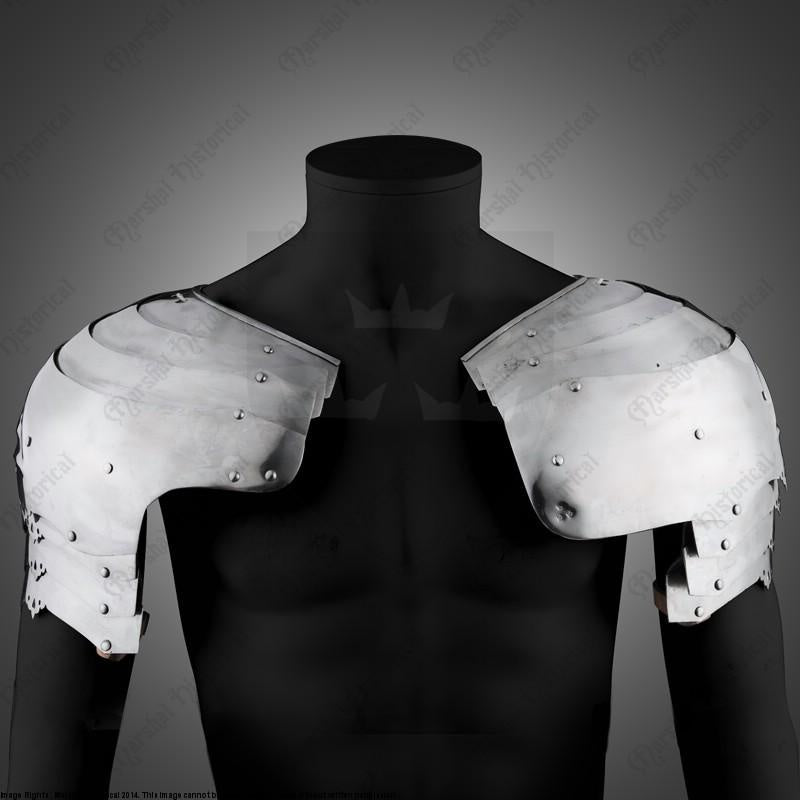 Gotische pauldrons 1460-1500, 1.6 mm