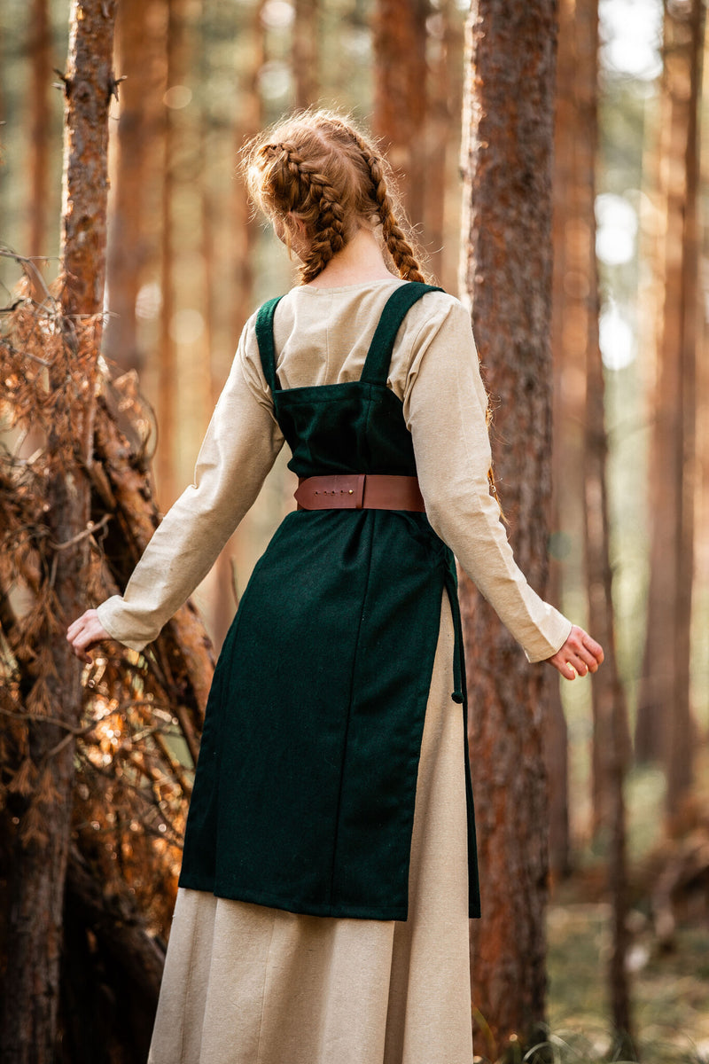 Hangeroc Frigg, groen, wolmix