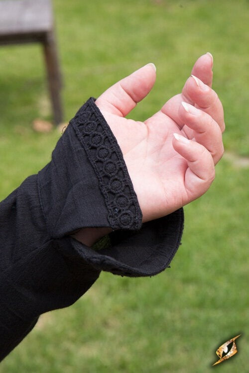 Cotehardie Isobel, schwarz 