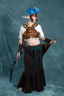 Damespantser Assassin, bruin/beige