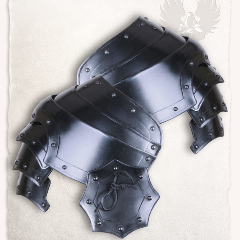 Pauldrons Balthasar L bronziert, 1,2 mm 