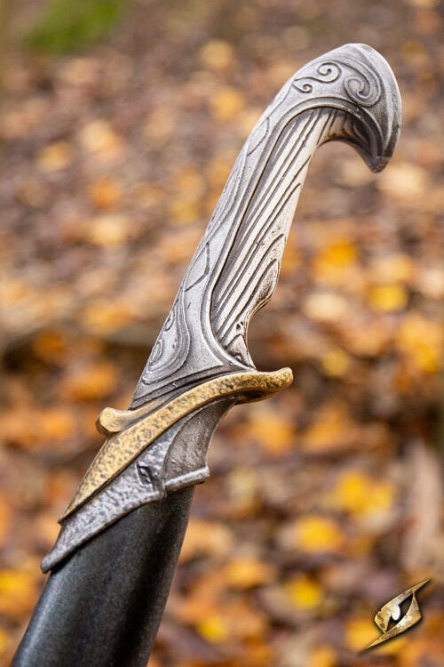 Curved LARP elven sword, 90 cm