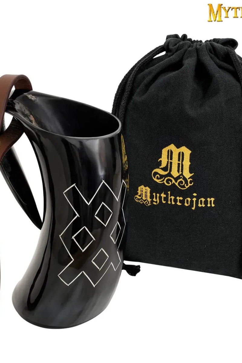 Viking mok Ivar met riemhouder