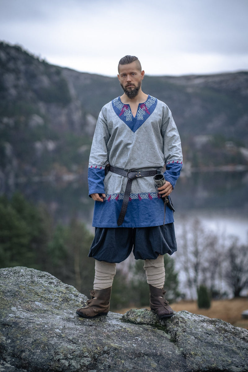 Viking tuniek Haakon, grijs