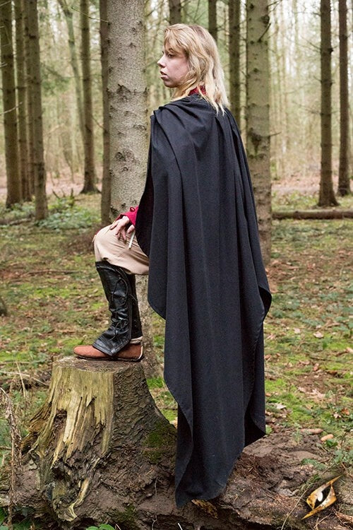 Mantel Jaimie, zwart