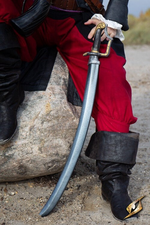 Gekromde LARP sabel, 85 cm