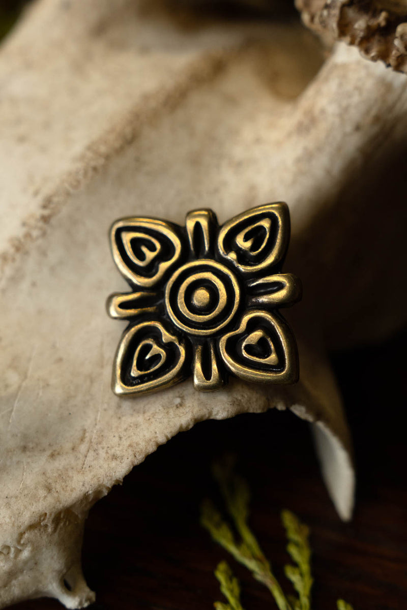 Viking tasbeslag Birka, 2,5x1,5 cm