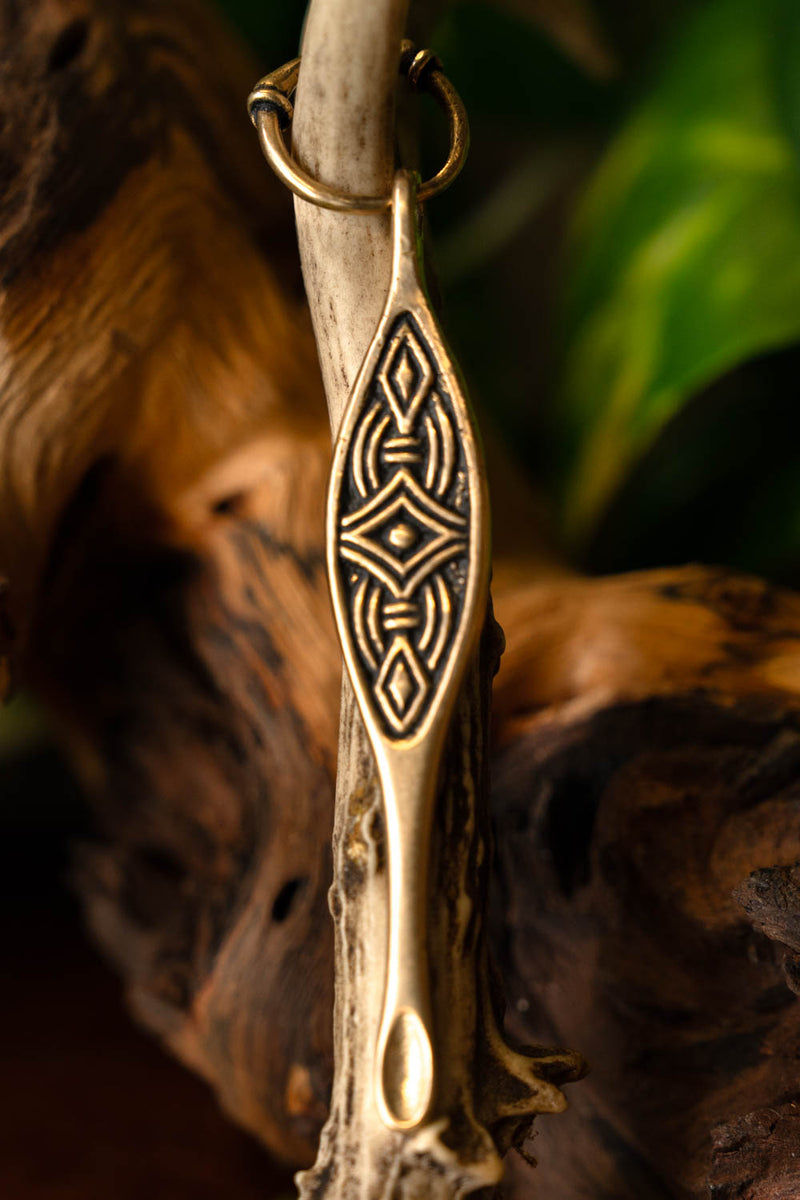 Cucchiaio d'orecchio Birka tomba 523 