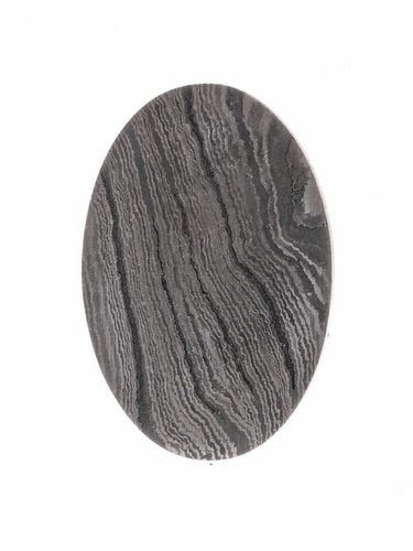 Stootplaat voor mes, damascusstaal