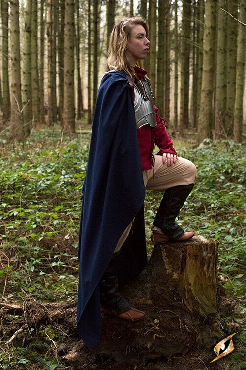 Mantel Jaimie, blauw