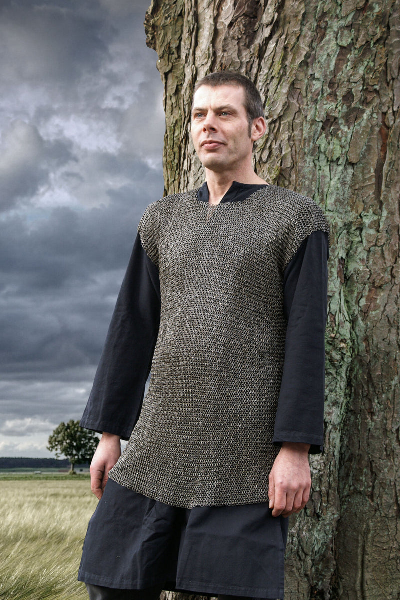 Kettenhemd Völkerwanderungszeit, Rundringe Rundnieten, 6 mm 