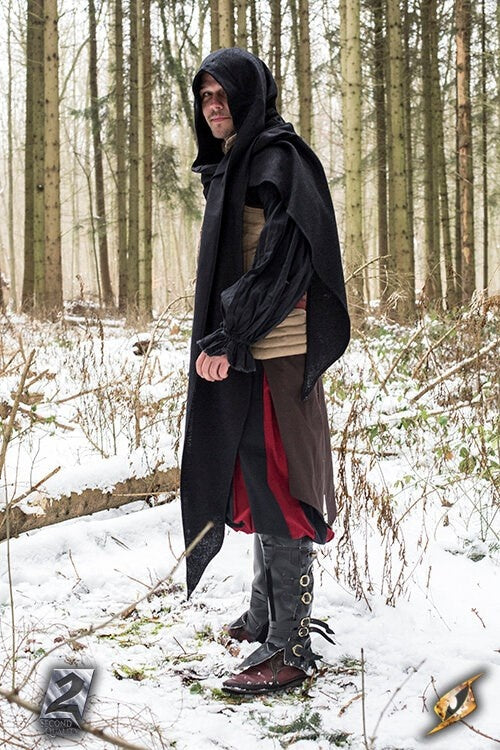 Hood Assassins Creed, black