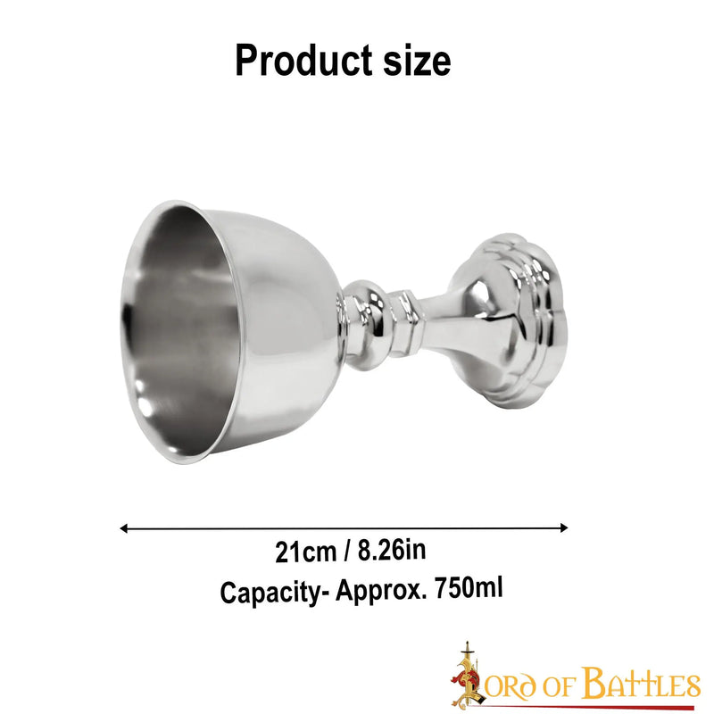 Middeleeuwse messingen kelk