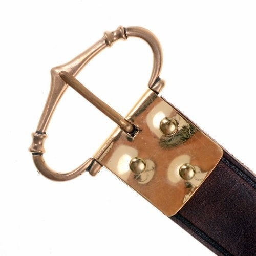 Gespplaatje 3 cm, brons