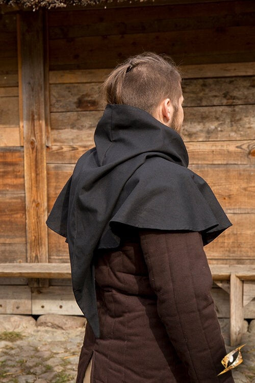 Middeleeuwse kaproen Walt, zwart