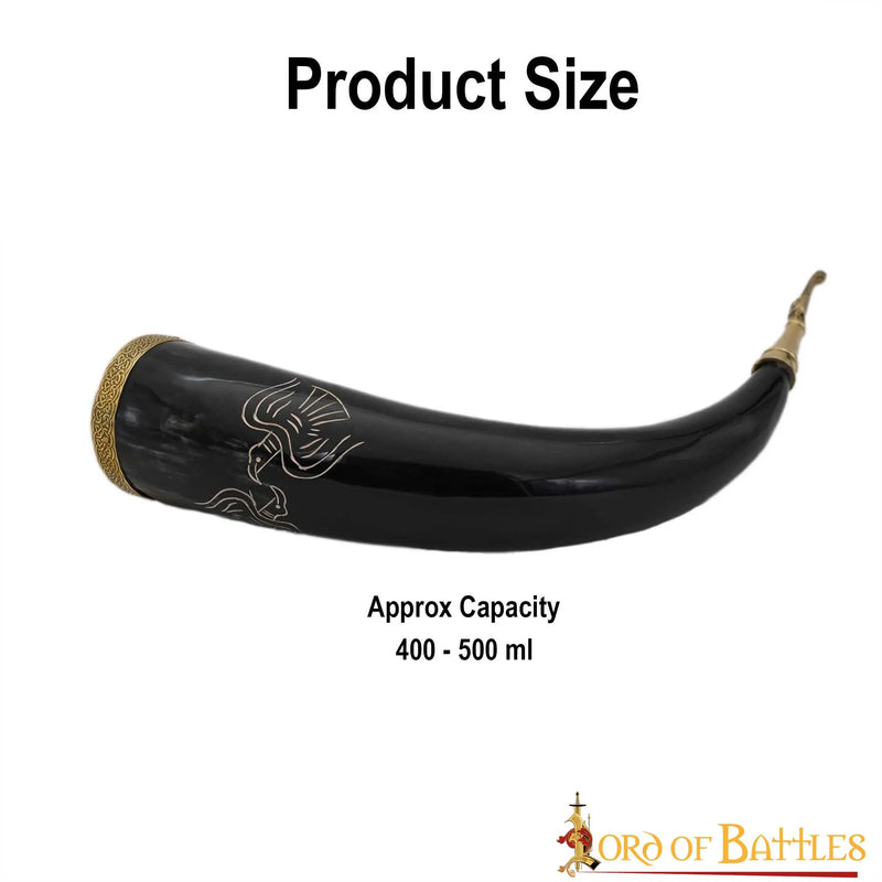 Trinkhorn Wodan / Odin, 300-500 ml 