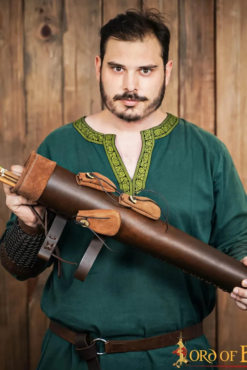 Pijlenkoker met buidels