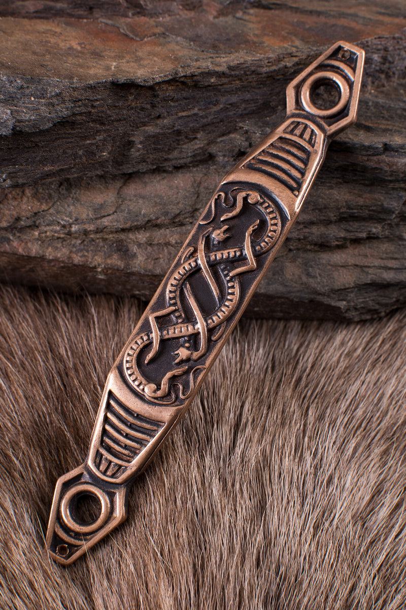 Riemlus met slangen voor zwaardschede