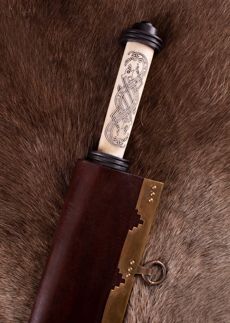 10e eeuwse Vikingsax Jellingestijl, semi-scherp