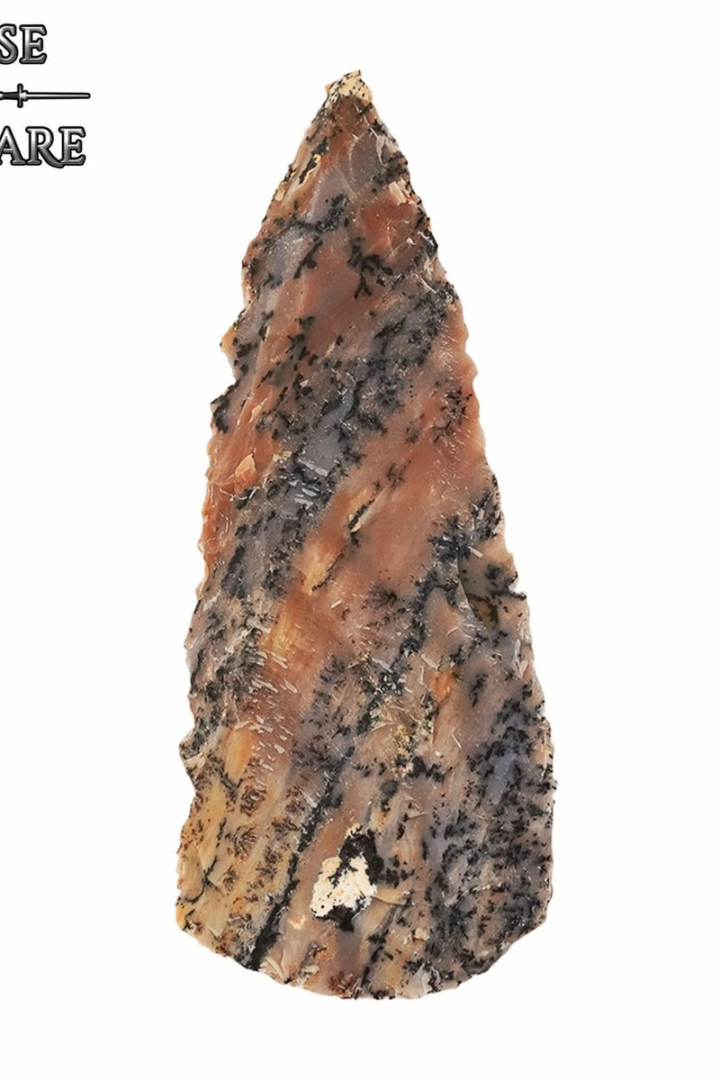 Vuurstenen mes Neolithicum, scherp