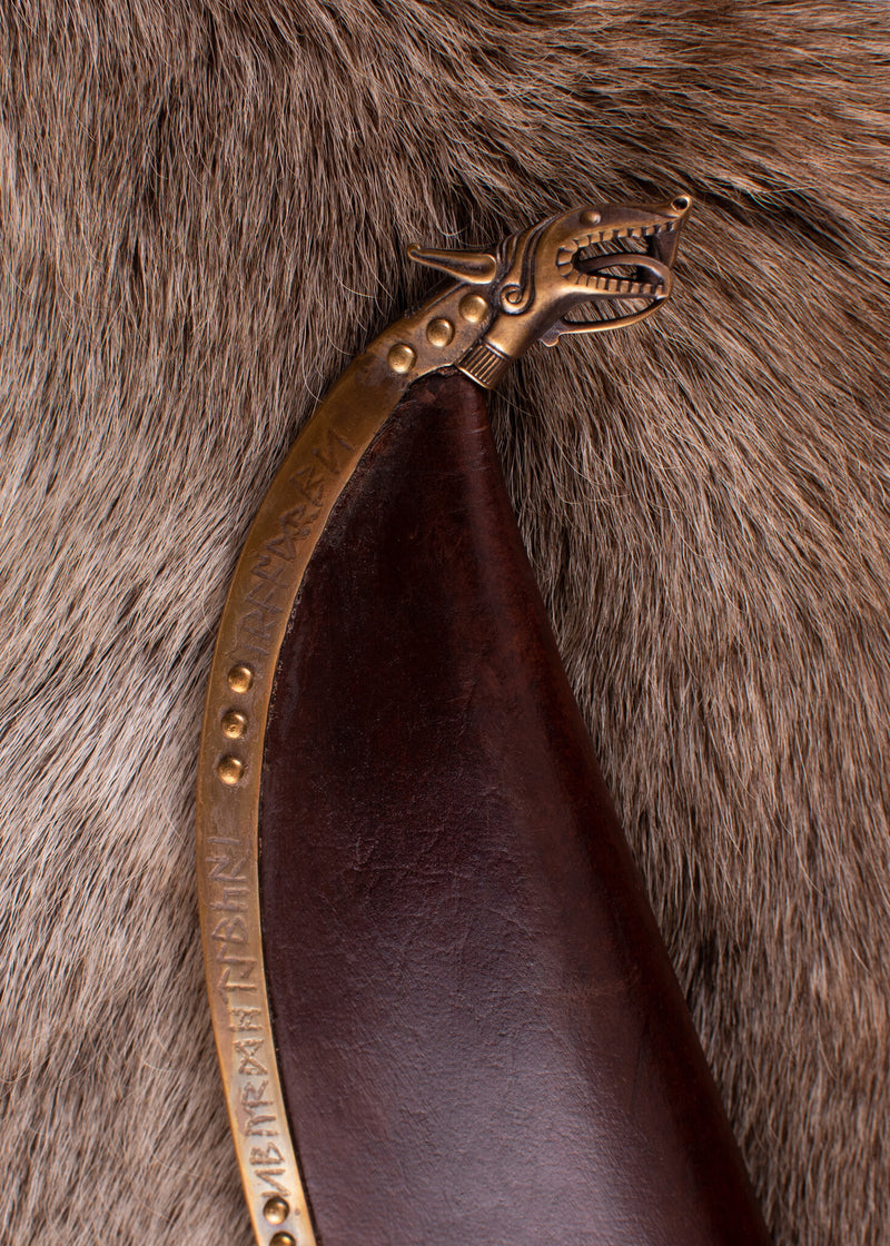 10e eeuwse Vikingsax Jellingestijl, semi-scherp