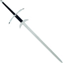 German two-handed sword, semi-sharp