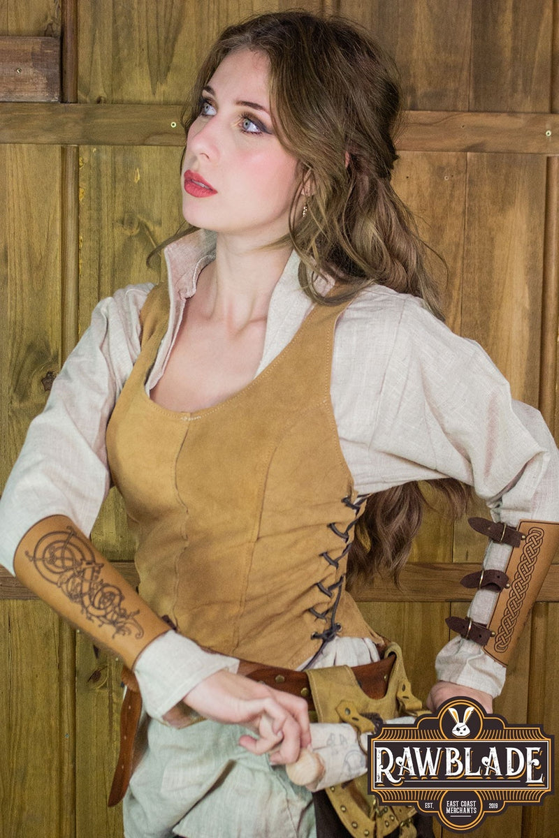 Corsage de Grenade, brun clair 