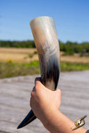 Viking drinkhoorn Midgaardslang, licht, 500-650 ml