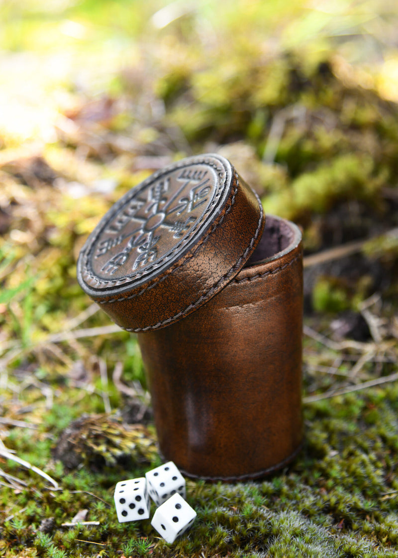 Dice cup Vegvisir