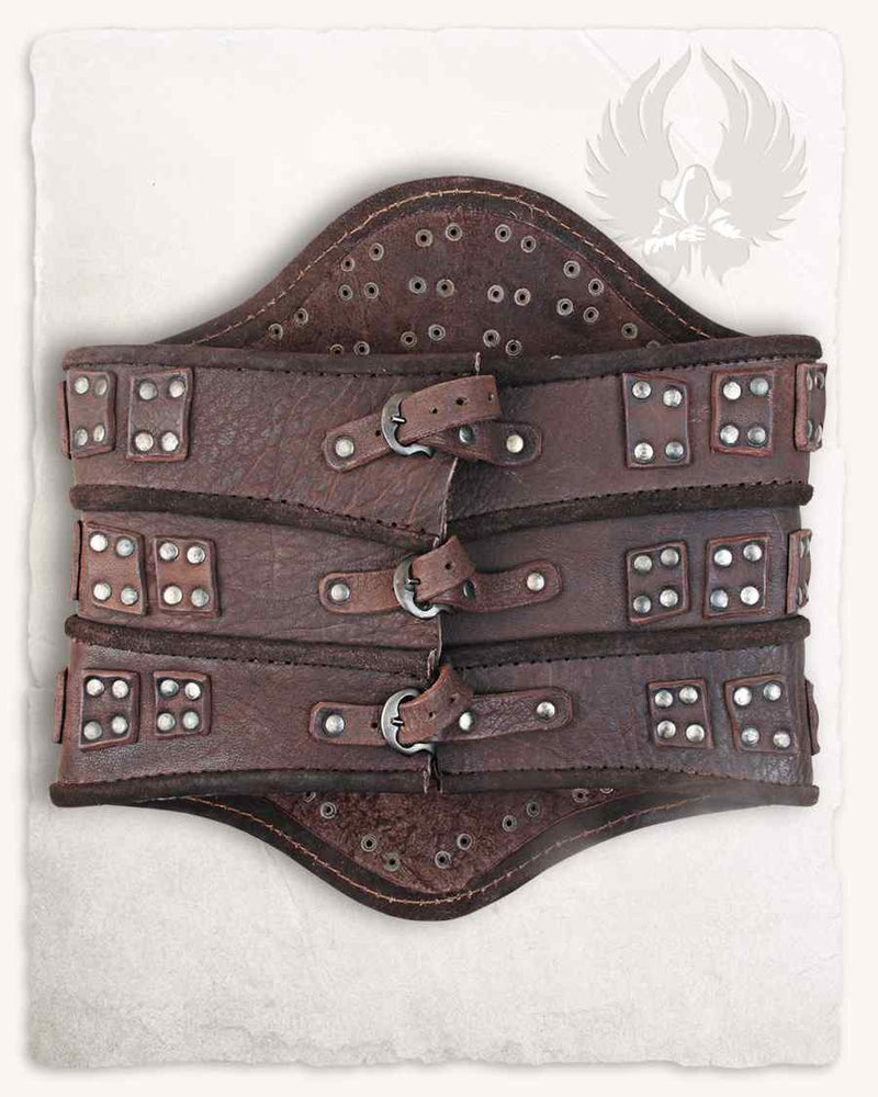 Evandra corset, brun 