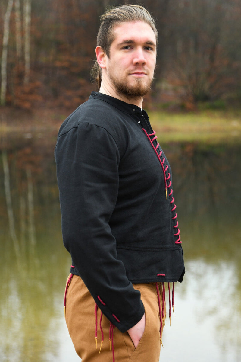 15e eeuwse arming doublet Bernhard, zwart