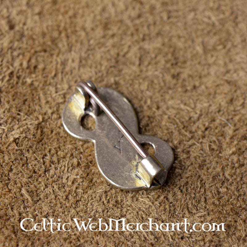 Frankische adelaarsfibula, brons