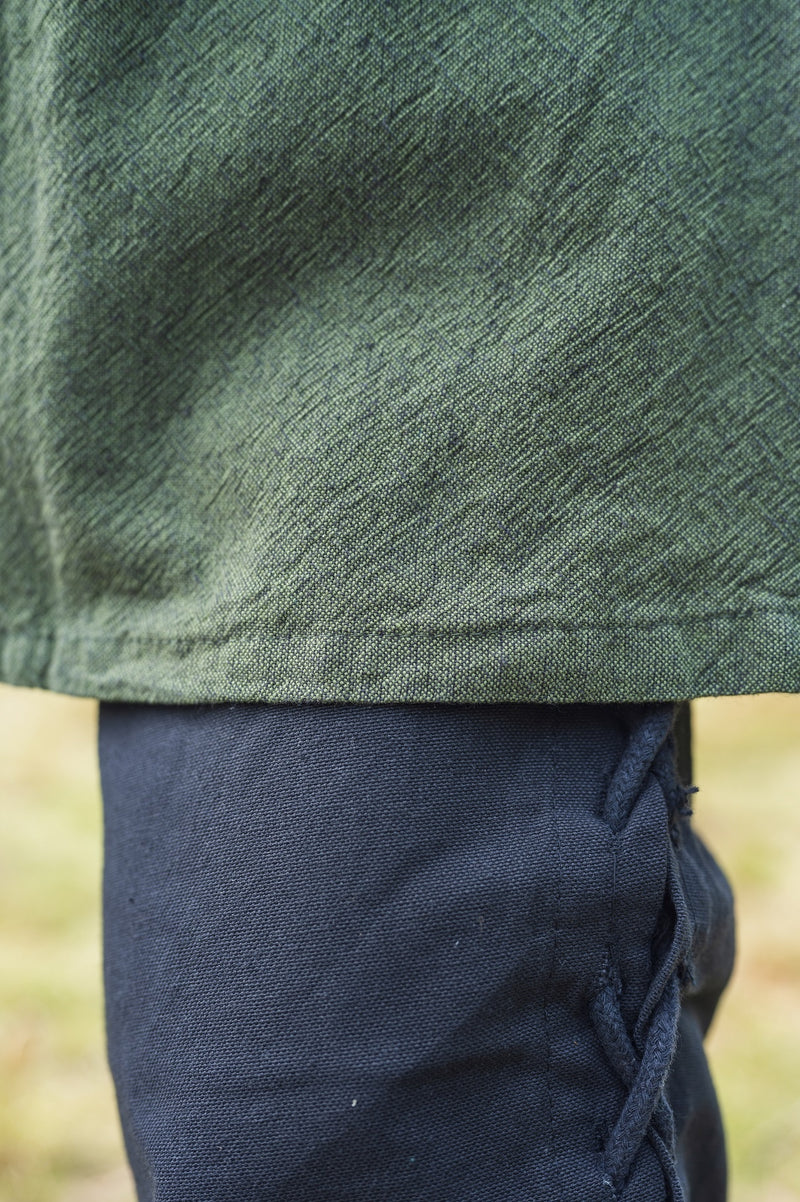 Keltische Tunika, kurze Ärmel, grün