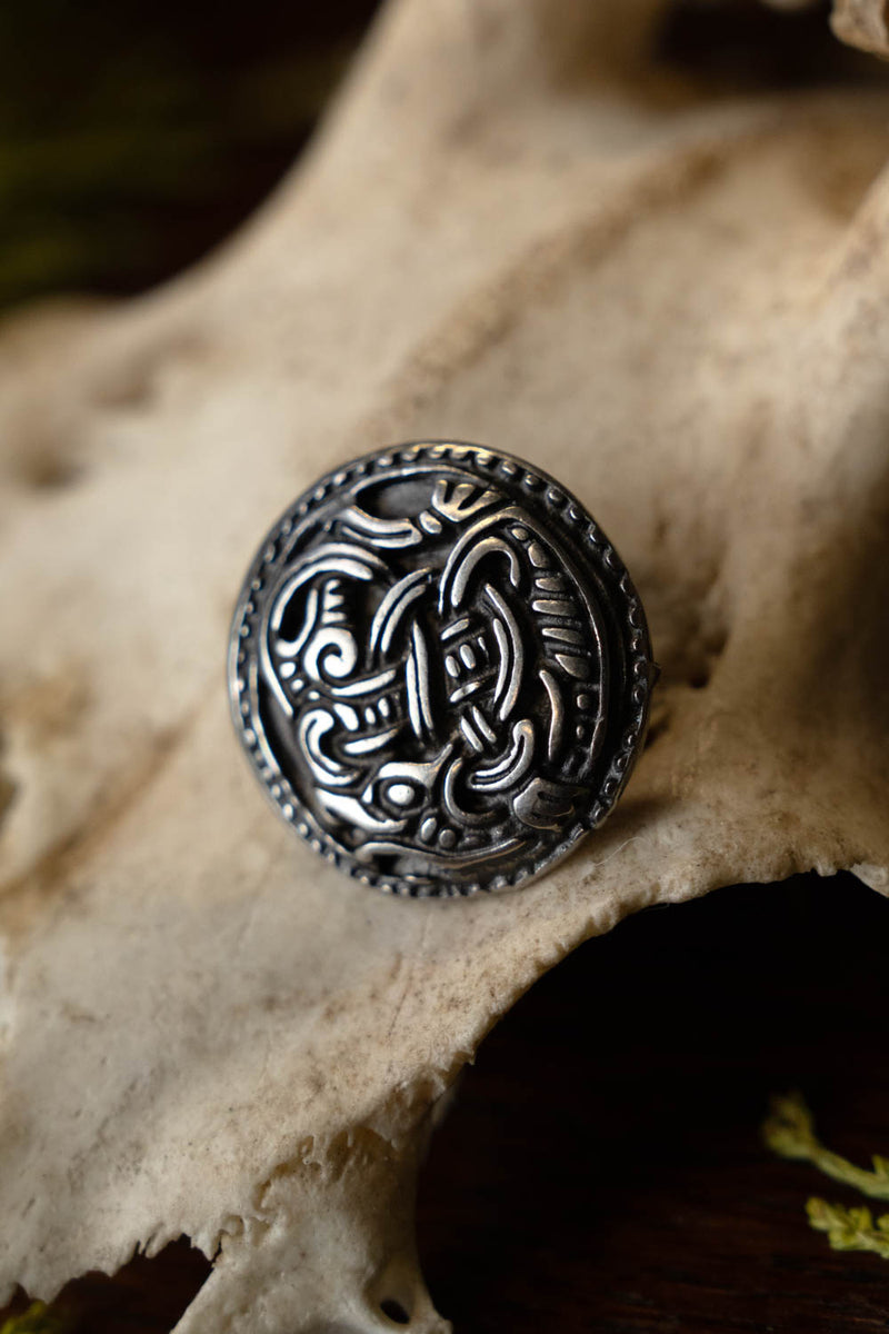 Rond riembeslag Hordaland brons