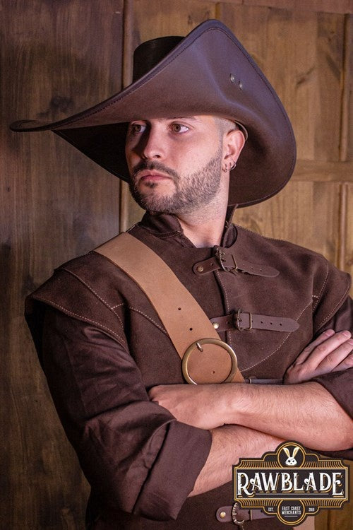 Musketiershoed Toledo, zwart