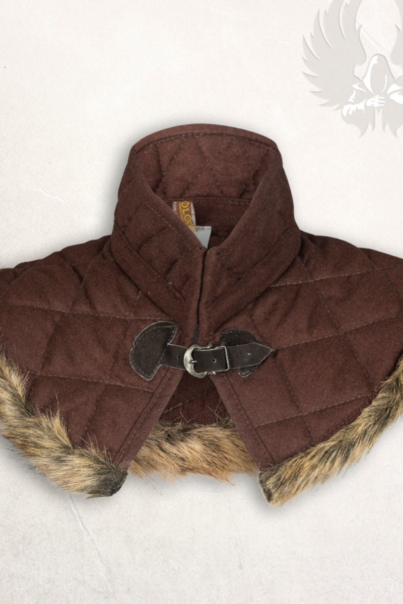 Gambeson collar Nimue wool brown