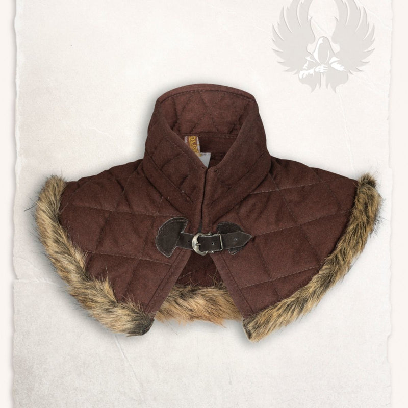 Gambison collier Nimue laine brun 