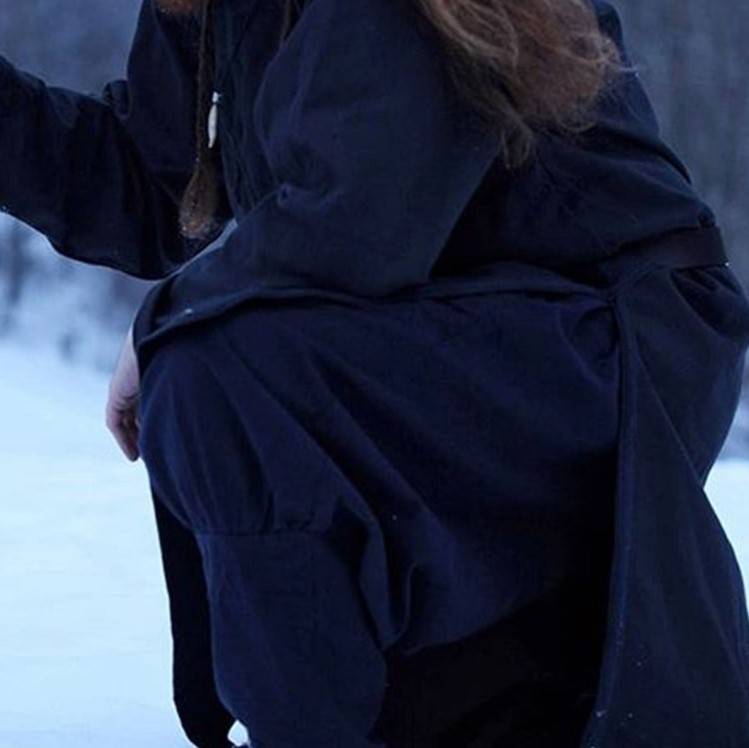 Pantalon viking Floki, bleu 