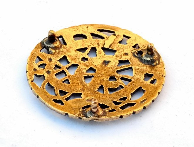 Wikingergürtel -Armaturen Pitney, silberfarben