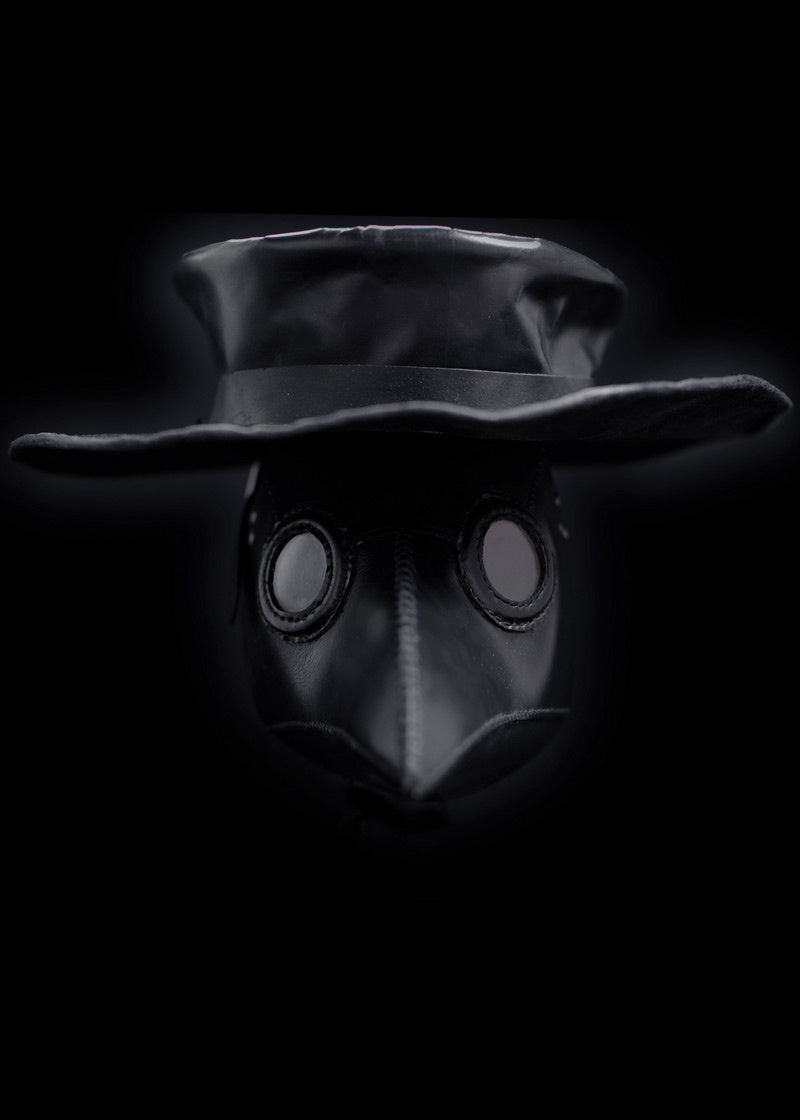 Set del medico della peste, nero 