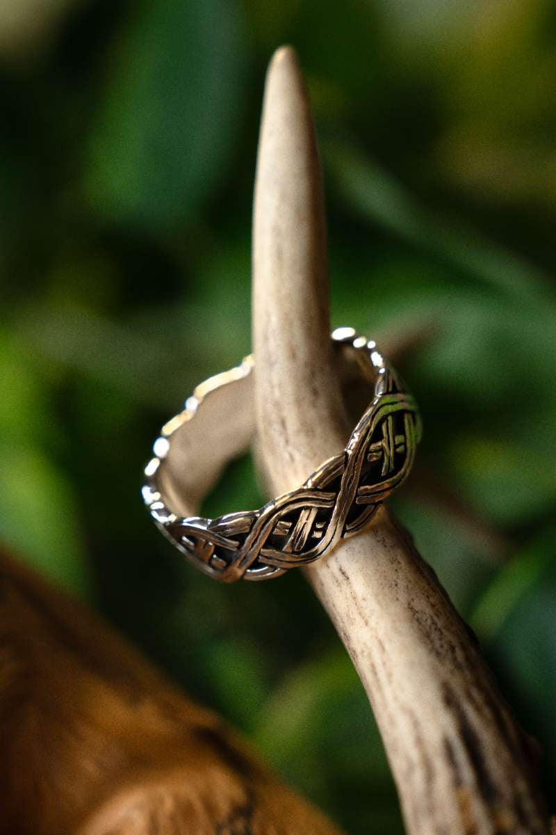 Normandische ring, sterling zilver