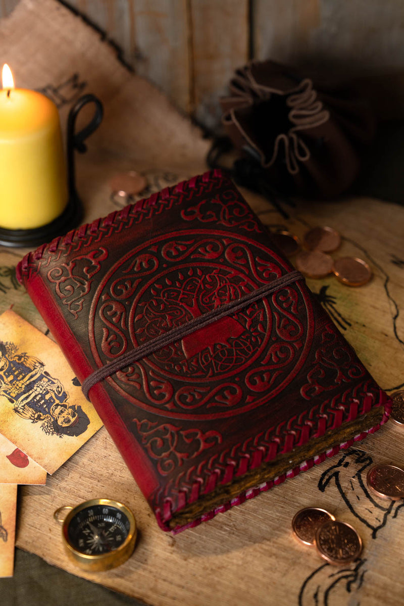 Leather book Witcher