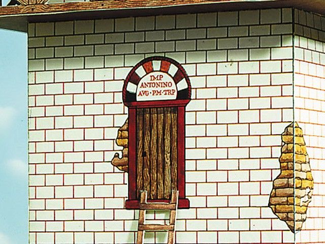 Maquette de tour de garde romaine 