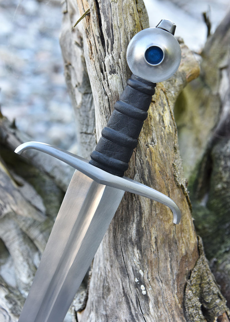 Castillon zwaard met schede, 15e eeuw, semi-scherp