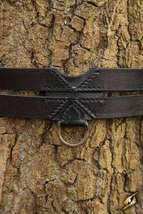 Twin X-belt, bleu, 110 cm 